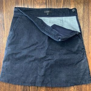 COS denim mini skirt
